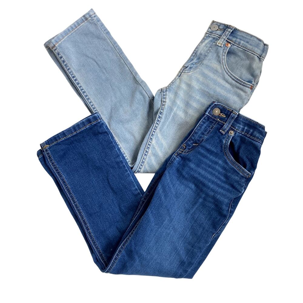 Levi's Kids 510 and 514 Bundle Denim Jeans 8